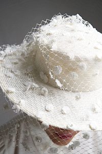 Couture | Wedding hat with veil -  image-2