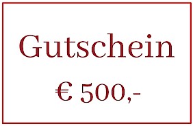 Gift voucher worth € 500,00