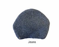 Strickmuetze Damen Muetze jeans -  Bild-19