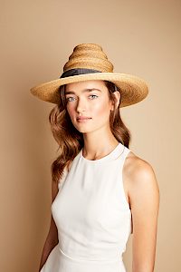 Travel collapsible packable straw hat natural -  image-7
