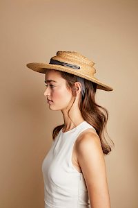 Travel collapsible packable straw hat natural -  image-6