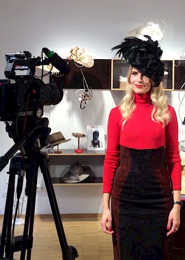 A charming visit to our hat studio from Doppio TV