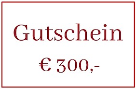 Gift Voucher worth € 300,00