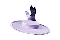 damenhut elegant lila violett -  Bild-5