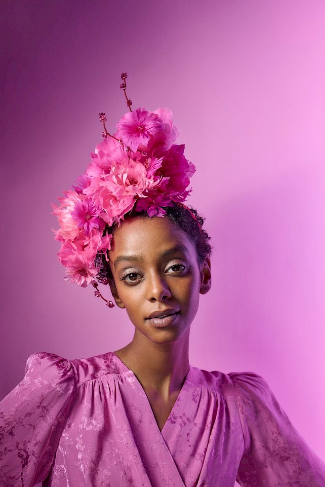 Couture | Fascinator pink (Unikat Nr. 434)