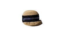 Strohhut Damen natur mit schwarzem Band 20er Jahre Stil Cloche-Hut Topfglocke -  image-28