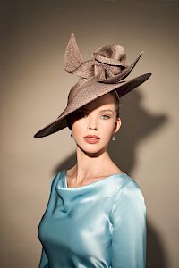 Couture | eleganter Fascinator Hut Couture Nr. 449 -  Bild-3